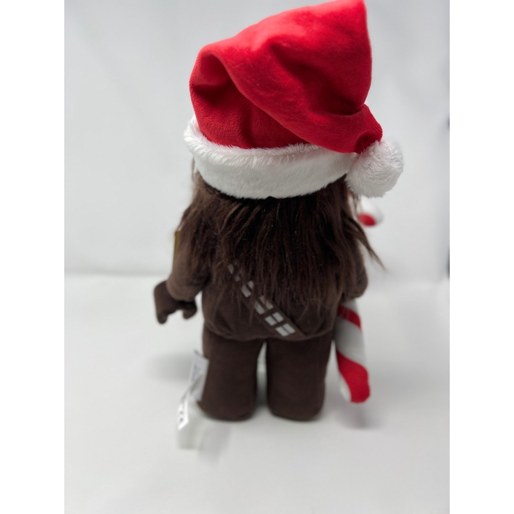 LEGO Star Wars Chewbacca Holiday Santa Hat Candy Cane Plush Wookiee 2020 NWT‎ - Picture 6 of 12